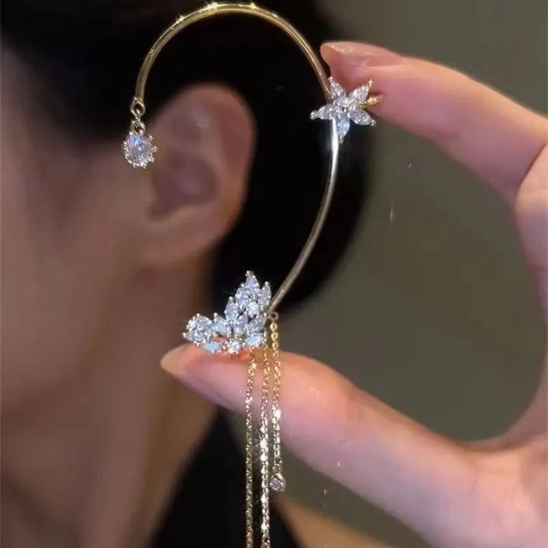 LumiStar | Shimmering Tassel Earrings