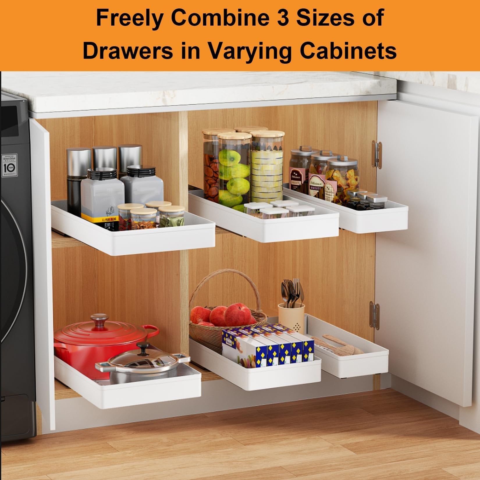 Pull-Out Cabinet Organizer