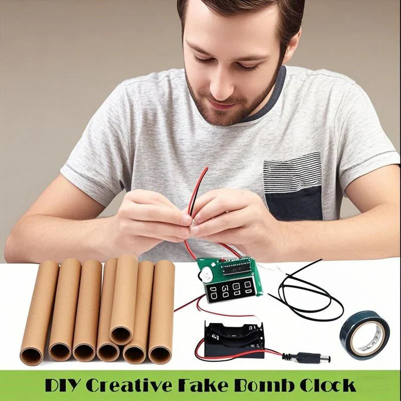 BlastTime – Dynamite Shaped Novelty Clock