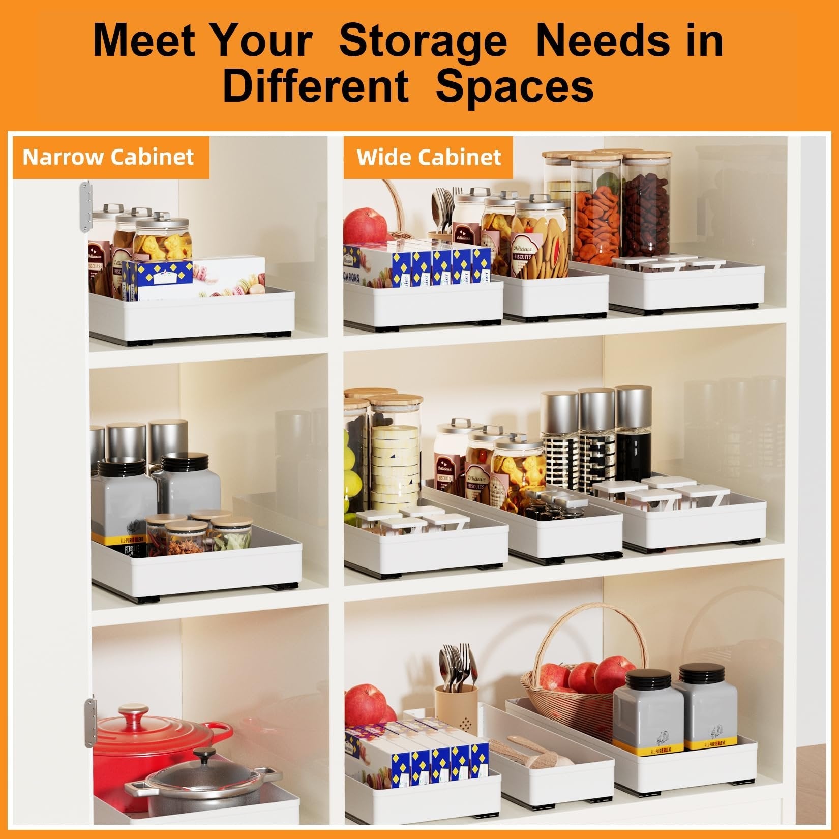 Pull-Out Cabinet Organizer