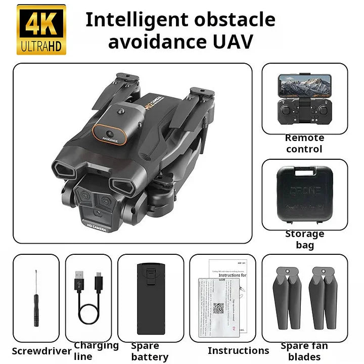 SkyMaster™ - HS175D Quadcopter 4k Drone Camera