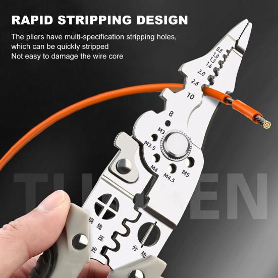 WireMaster™ Multifunctional Wire Stripping Pliers