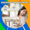 AngleMaster™ Quilt Ruler – 90° Double-Strip Edition