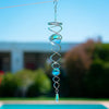 CrystalTwister™ | Metal Crystal Spiral Wind Chime