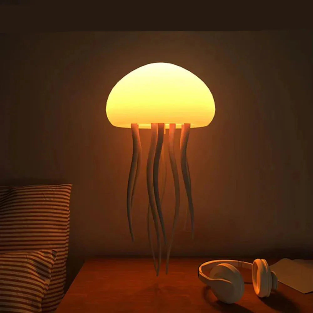 Soothing Jellyfish Night Light – With Color-Changing Glow