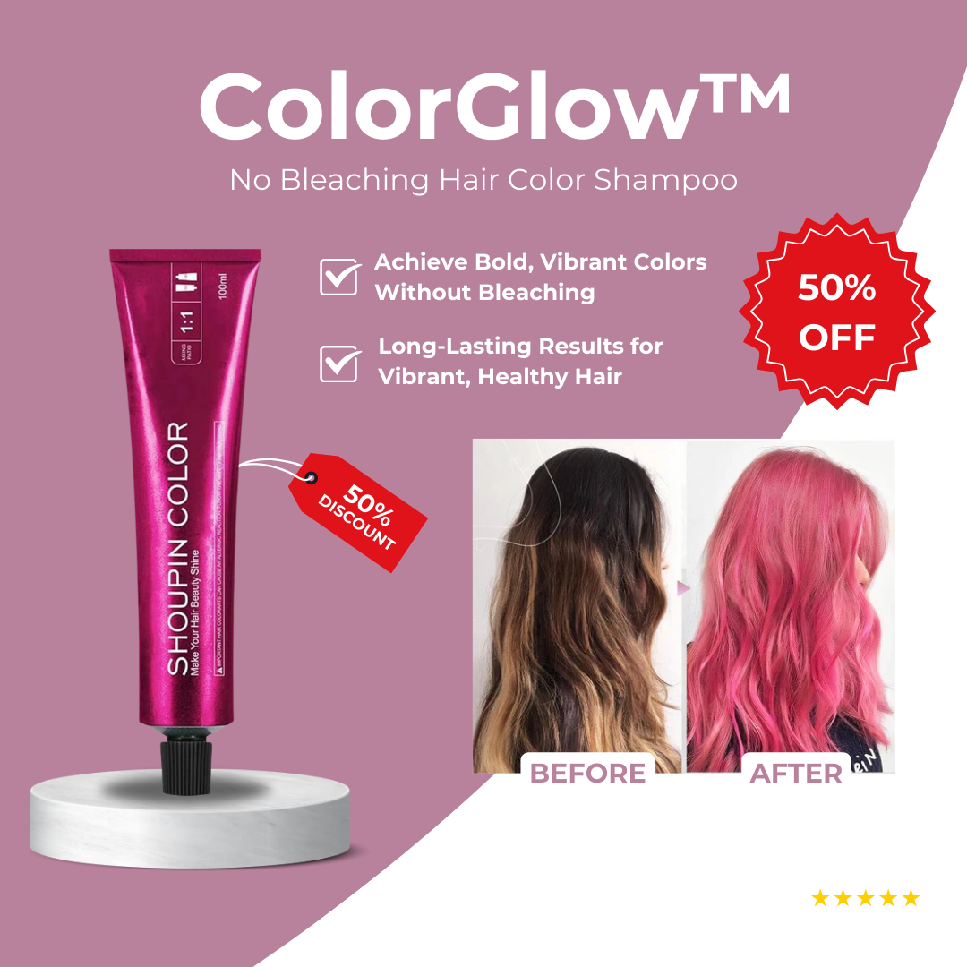 ColorGlow™ Long-Lasting Color, No Bleaching!