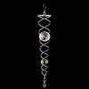 CrystalTwister™ | Metal Crystal Spiral Wind Chime