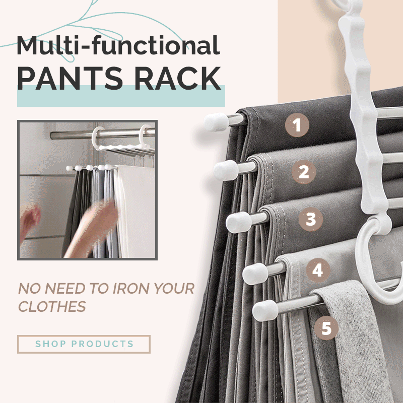 SmartRack™ | Pants Organizer, More Space, Less Clutter!