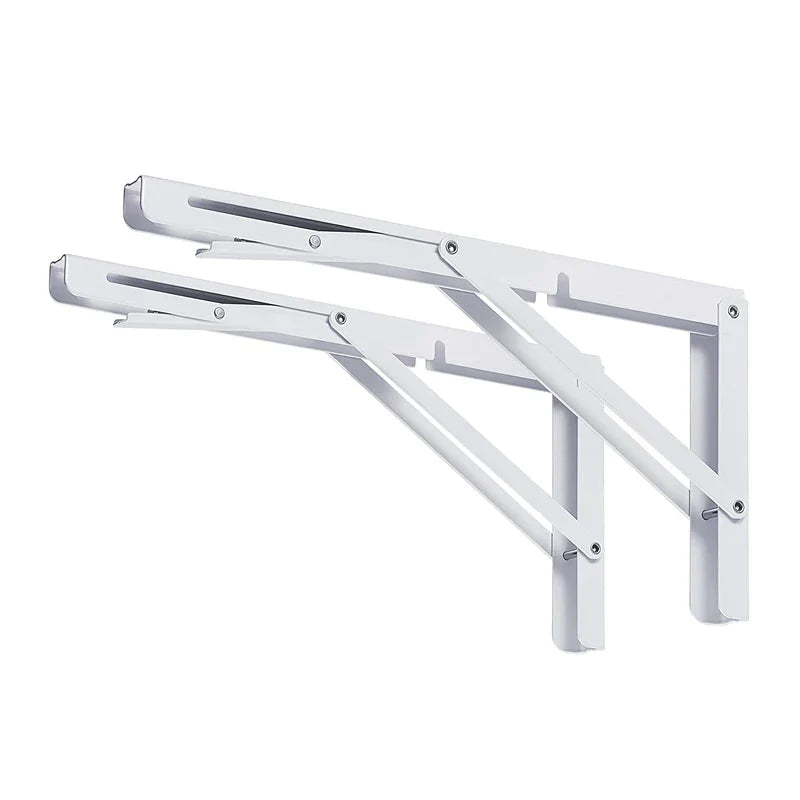 Sturdy foldable stand for optimized space (x2)