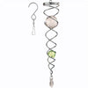 CrystalTwister™ | Metal Crystal Spiral Wind Chime