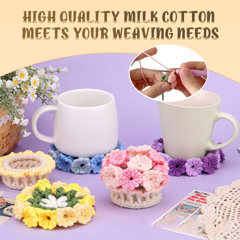 Bloom™ Weave – Personalize Your Colorful Coasters!