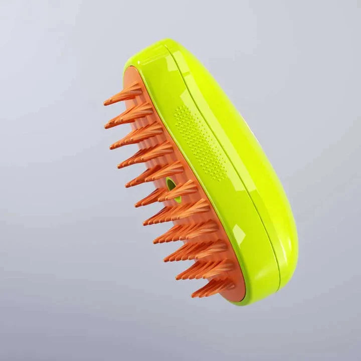 SteamyCat™ – The Ultimate Steam-Powered Grooming Brush