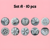 DesignPress™ Quick Nail Design Stamping 5+5 (10 pieces)