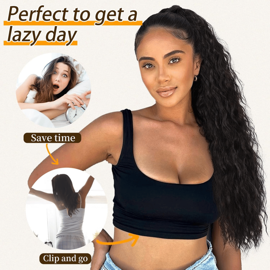 SilkiPony – Natural Hair Ponytail Extension