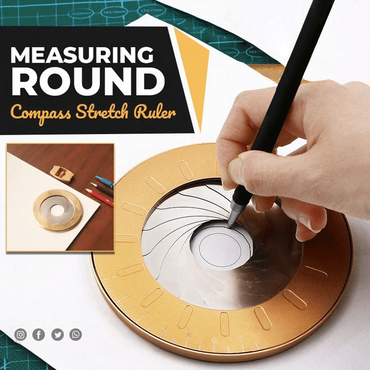 PerfectCircle™ – The Ultimate Precision Drawing Ruler