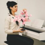 ENCHANTED LED ROSE FLOWER & CHRISTMAS TREE FAIRY LIGHT LAMP