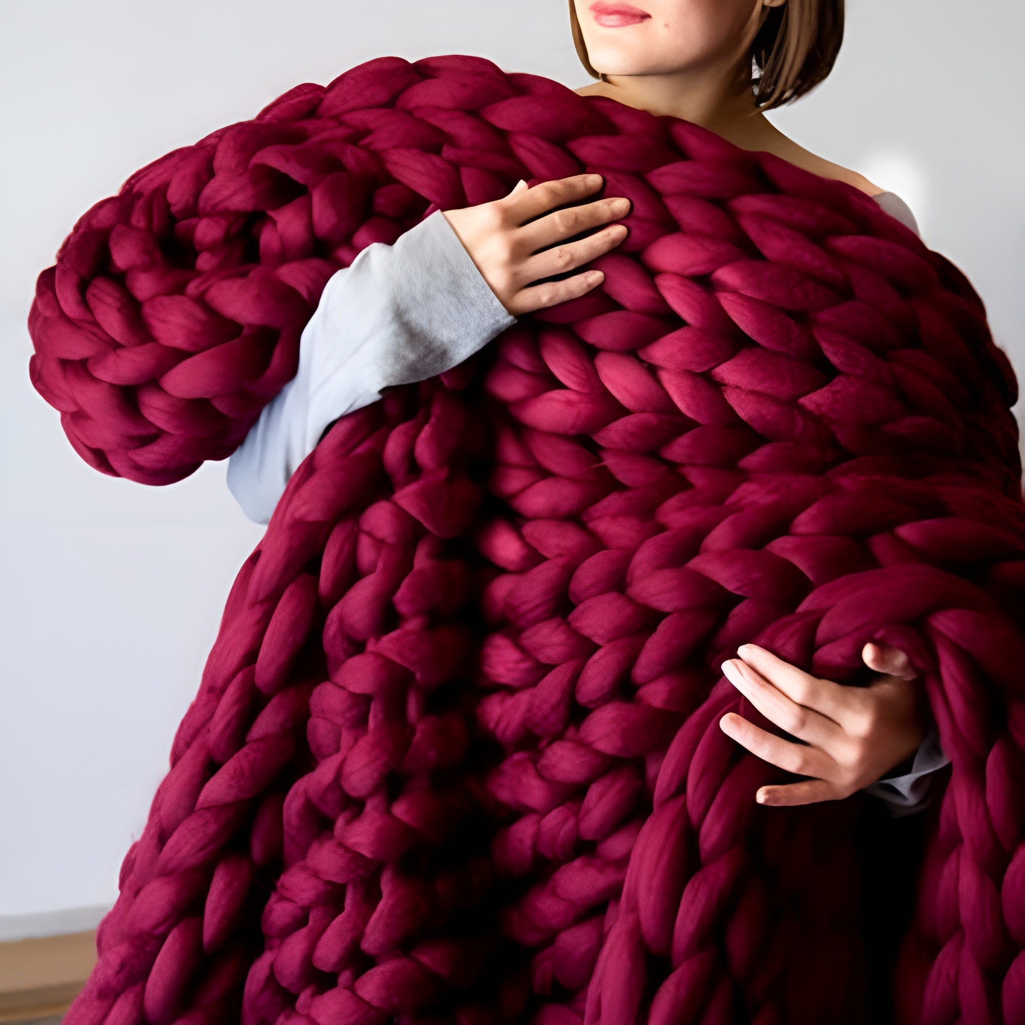 KnitBlanket™ – Knit Your Own Cozy Blanket!