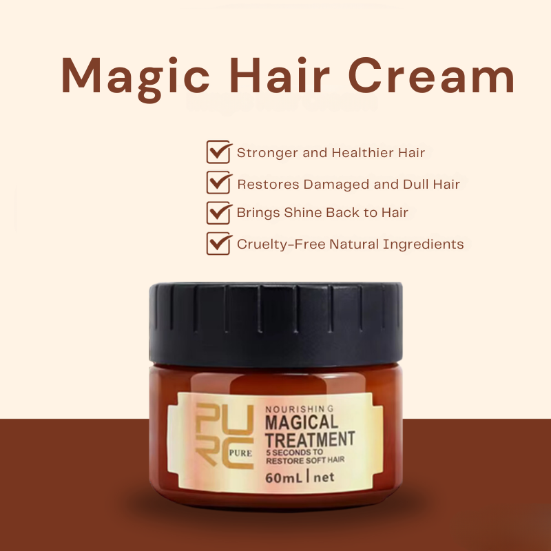 Magic Hair Cream – Transformation in 5 secondes