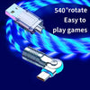 GlowLink™ - 540° Rotating Fast Charging Cable with Lights