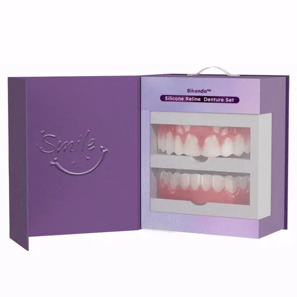 NewSmile™ | Silicone Reline Denture Set – Instantly Transform Your Smile! 😁