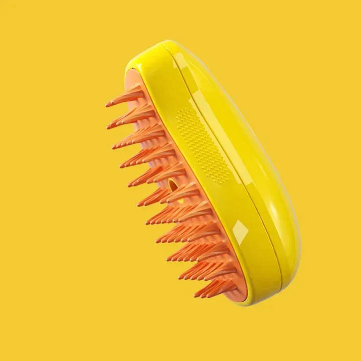 SteamyCat™ – The Ultimate Steam-Powered Grooming Brush