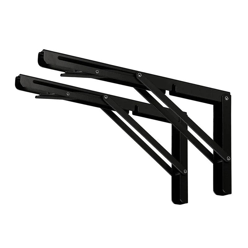 Sturdy foldable stand for optimized space (x2)