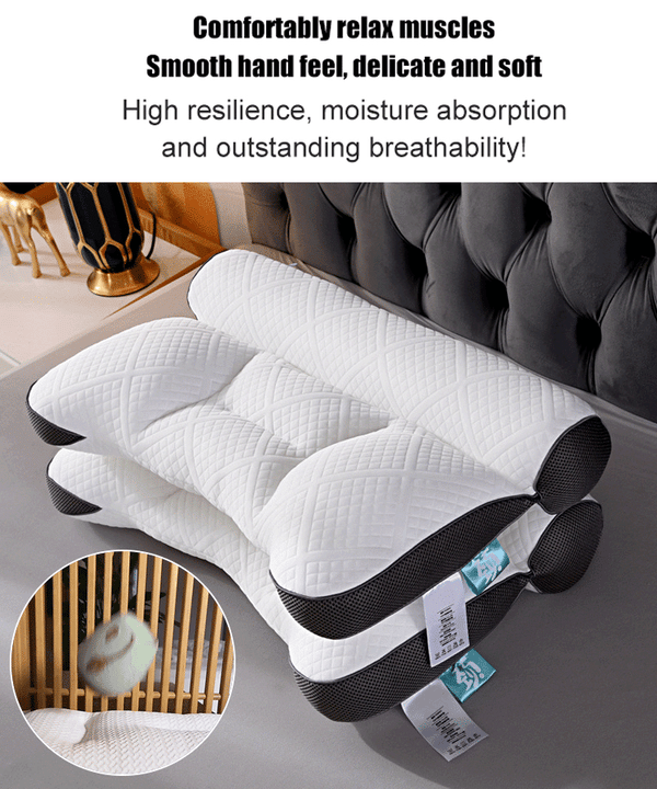 CerviSupport™ – Neck Support Pillow for Better Sleep and All-Position Comfort