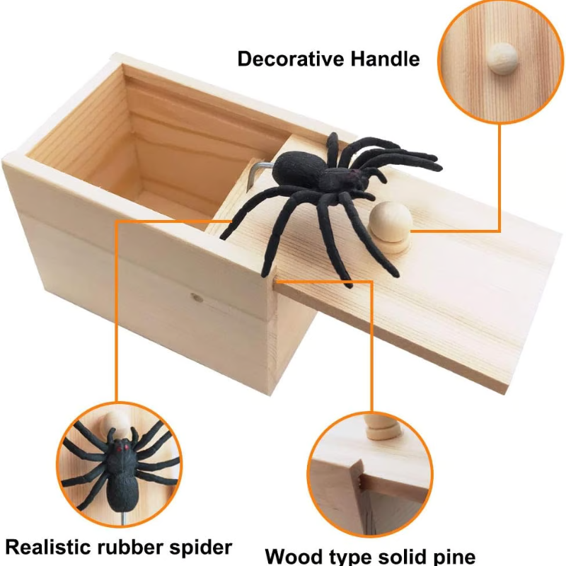 ScareBox™ | The Ultimate Spider Prank Box