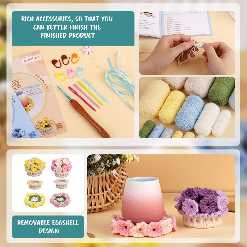Bloom™ Weave – Personalize Your Colorful Coasters!