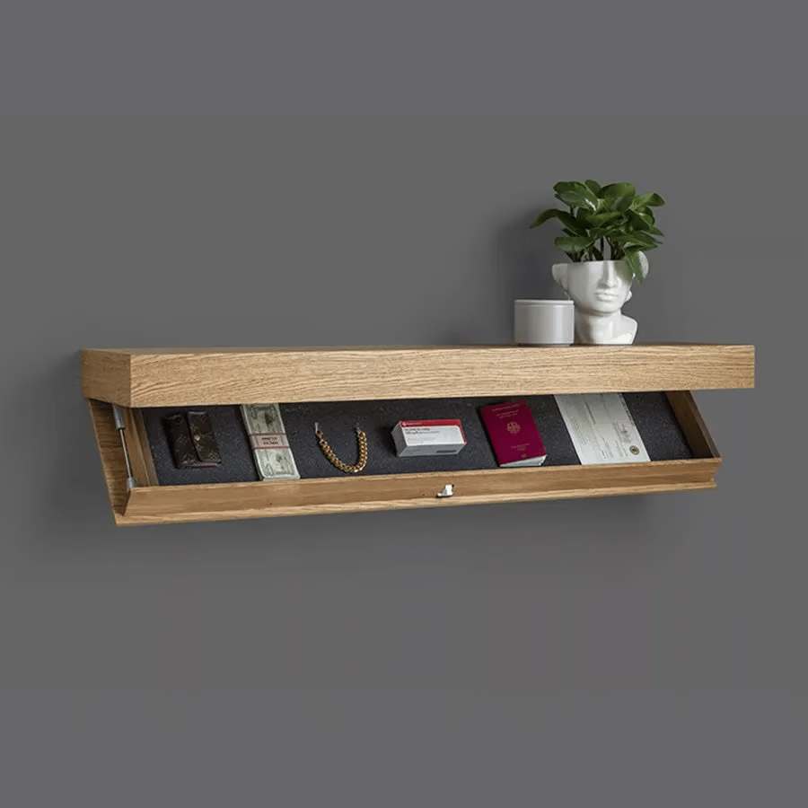 SecretStyle - Designer Shelf with Hidden Compartment