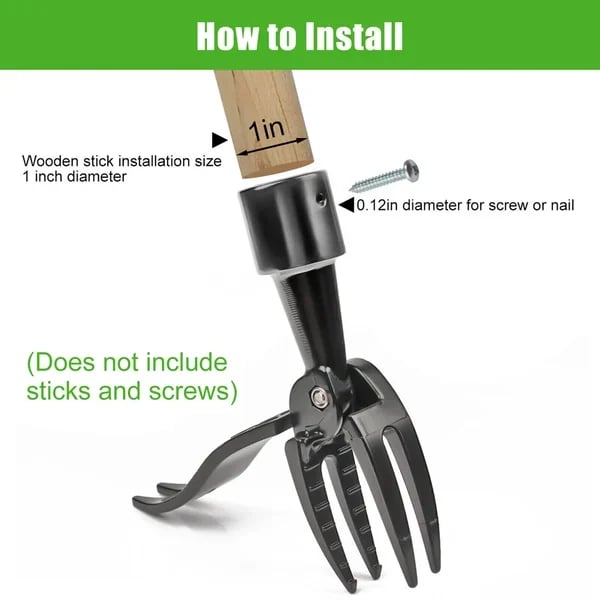 Detachable Weed Puller Tool