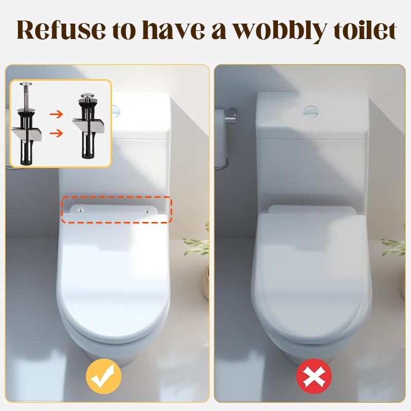 ToiLock™ | Heavy-duty toilet seat bolt