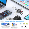 BytePort™ | 4-in-1 SD Card reader – USB-C & USB 3.0