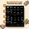 BlossomTabs™ - Perfect for Book Lovers (20+20 Free)