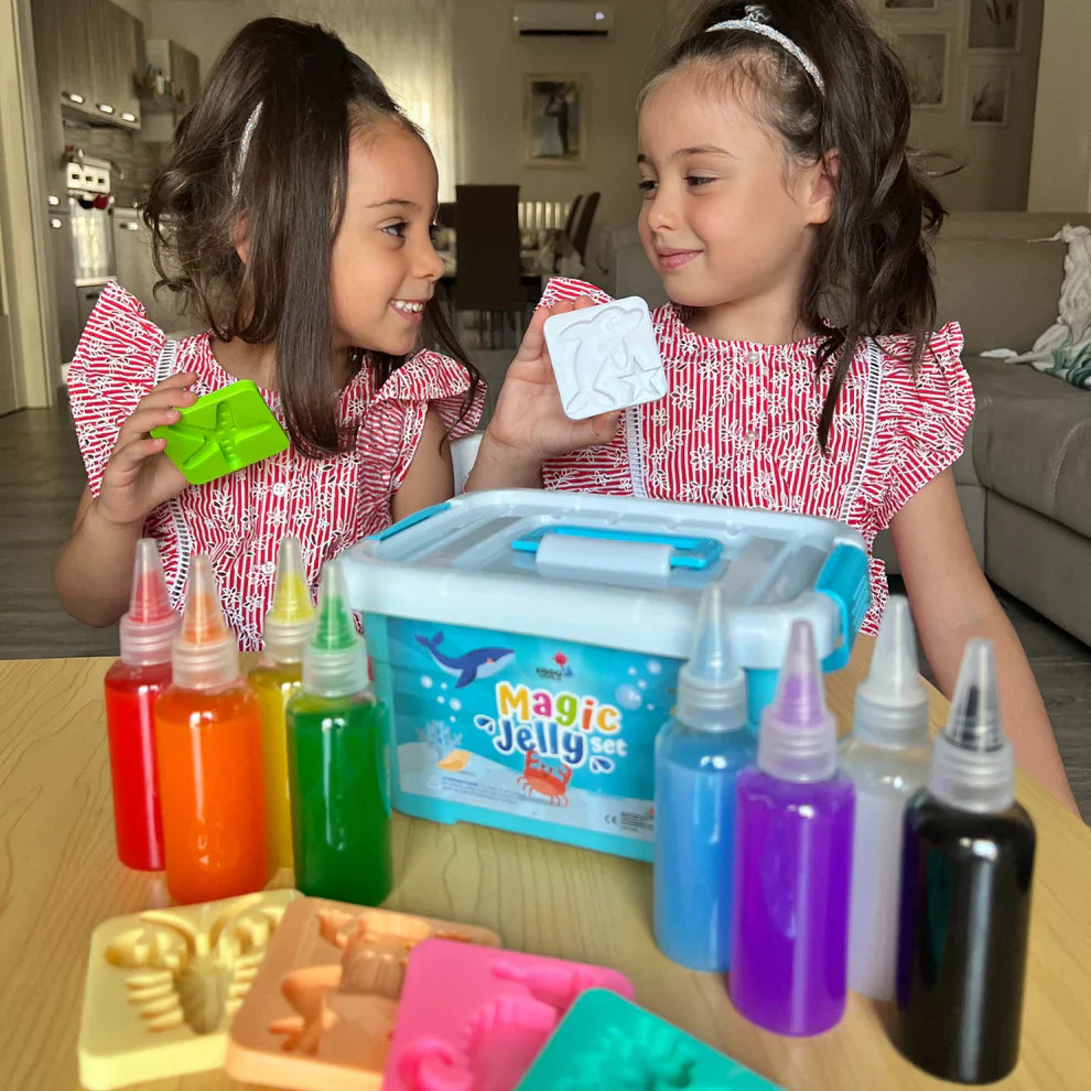 Water-Elf Creative Gel™ – Colorful & Safe Fun, 4–12 Colors (2+)