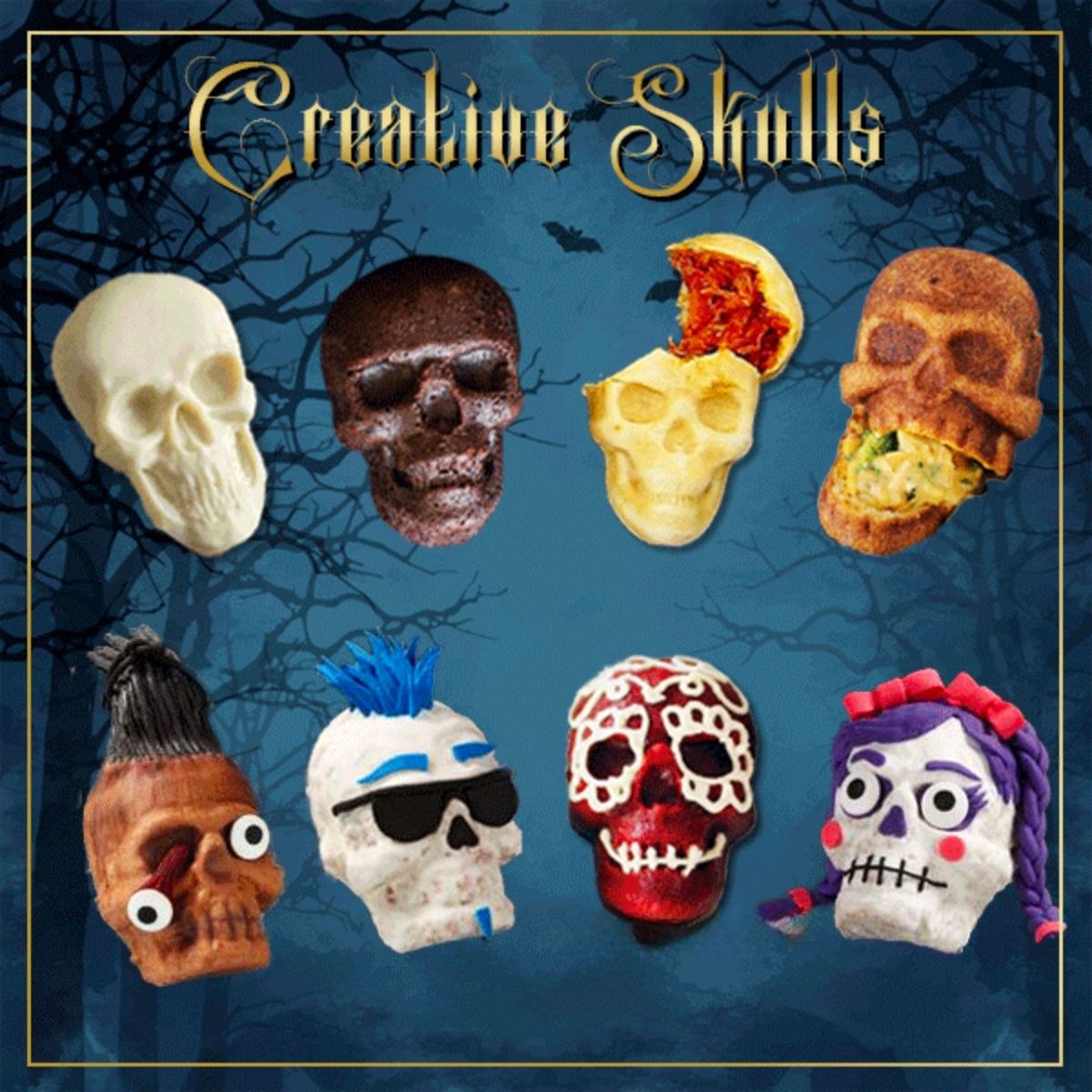 Skullicious™ – 3D Skull Cake Mold