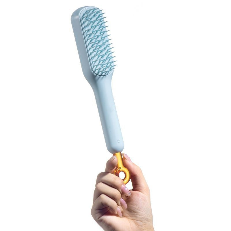 Self-Cleaning Anti-Static Massage Hair Brush