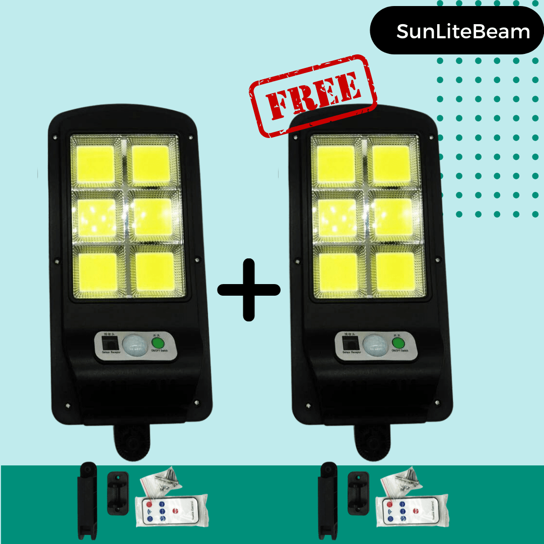 BUY 1 GET 1 FREE! SUNLITEBEAM – SOLAR-POWERED LED LAMP