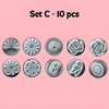 DesignPress™ Quick Nail Design Stamping 5+5 (10 pieces)