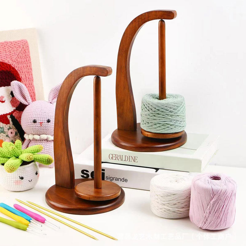 SpinStitch™ | Portable Rotating Yarn Stand