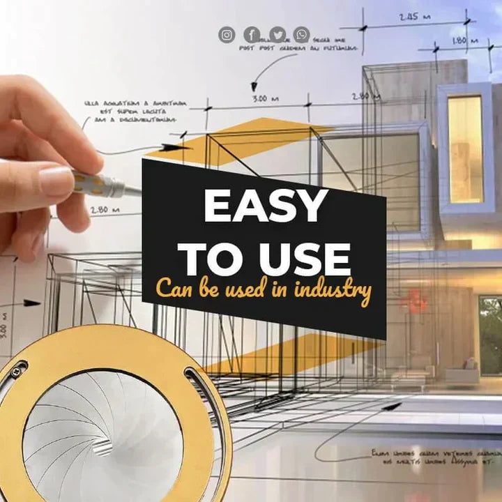 PerfectCircle™ – The Ultimate Precision Drawing Ruler