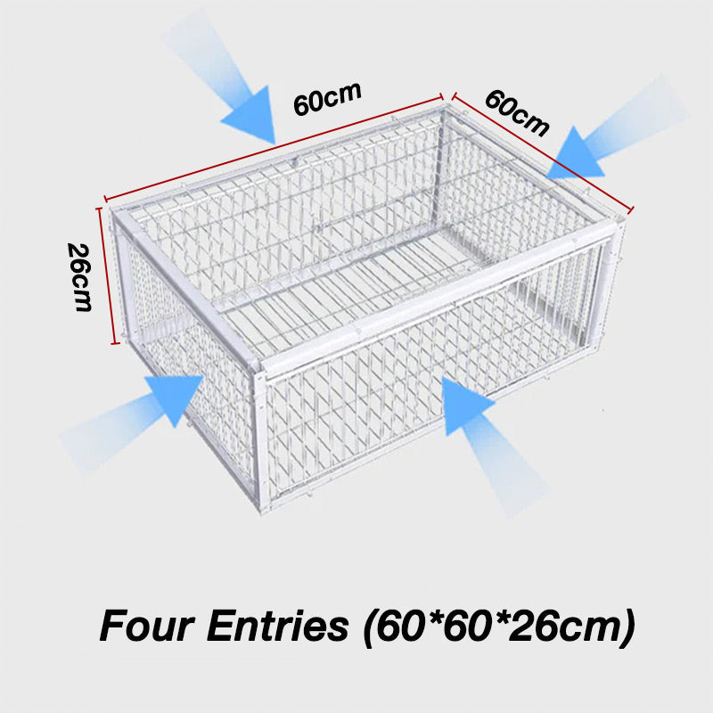 TrapPro™ |  Large Portable One Way Bird Cage