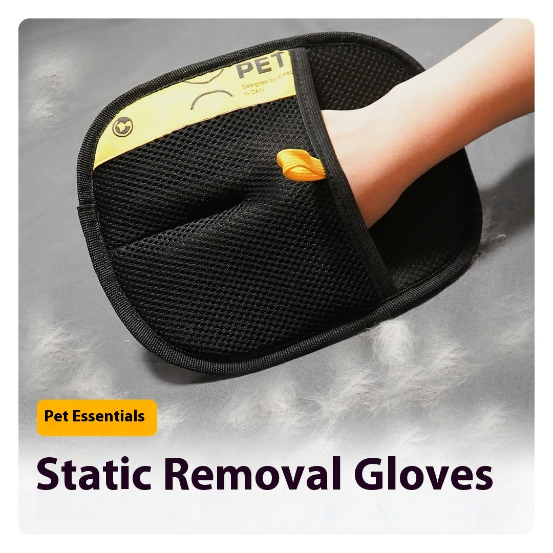 GroomEase™ – The Gentle Glove for Happy Pets