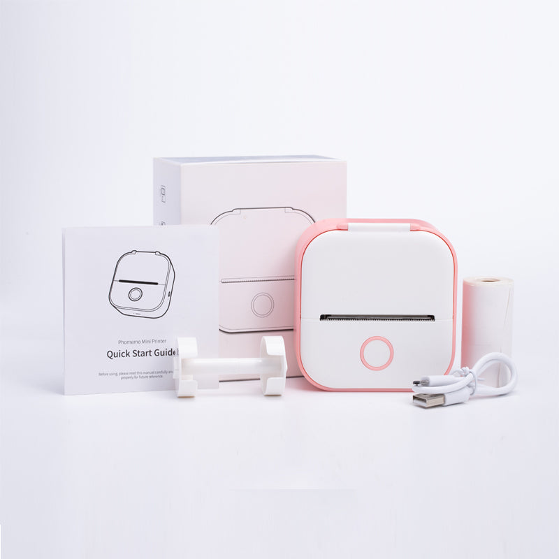 Mini Portable Printer for Instant Notes and Photos