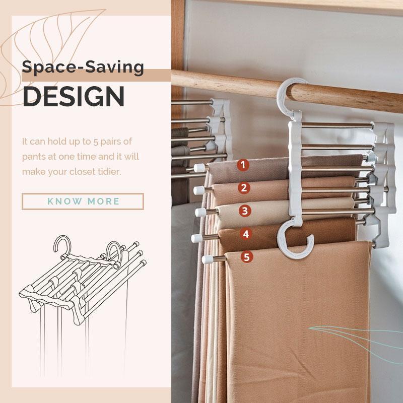 SmartRack™ | Pants Organizer, More Space, Less Clutter!