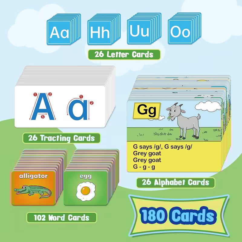 AlphaPlay - Interactive Alphabet Learning Pocket Chart