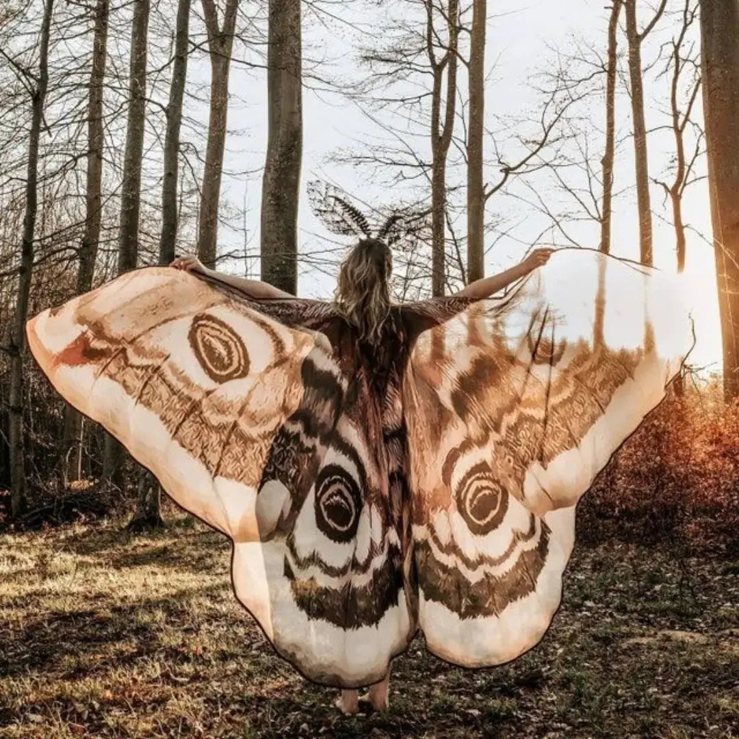 Mystical Moth Wings Cape