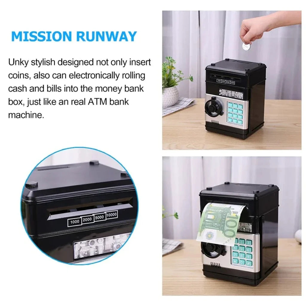 CashVault - Electronic Mini ATM Piggy Bank