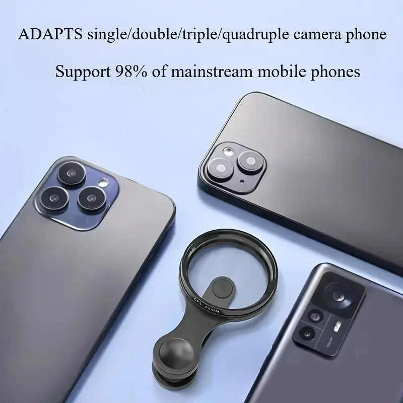 52mm CPL Filter for Smartphones – Less Glare & Richer Colors