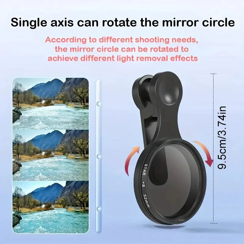 52mm CPL Filter for Smartphones – Less Glare & Richer Colors